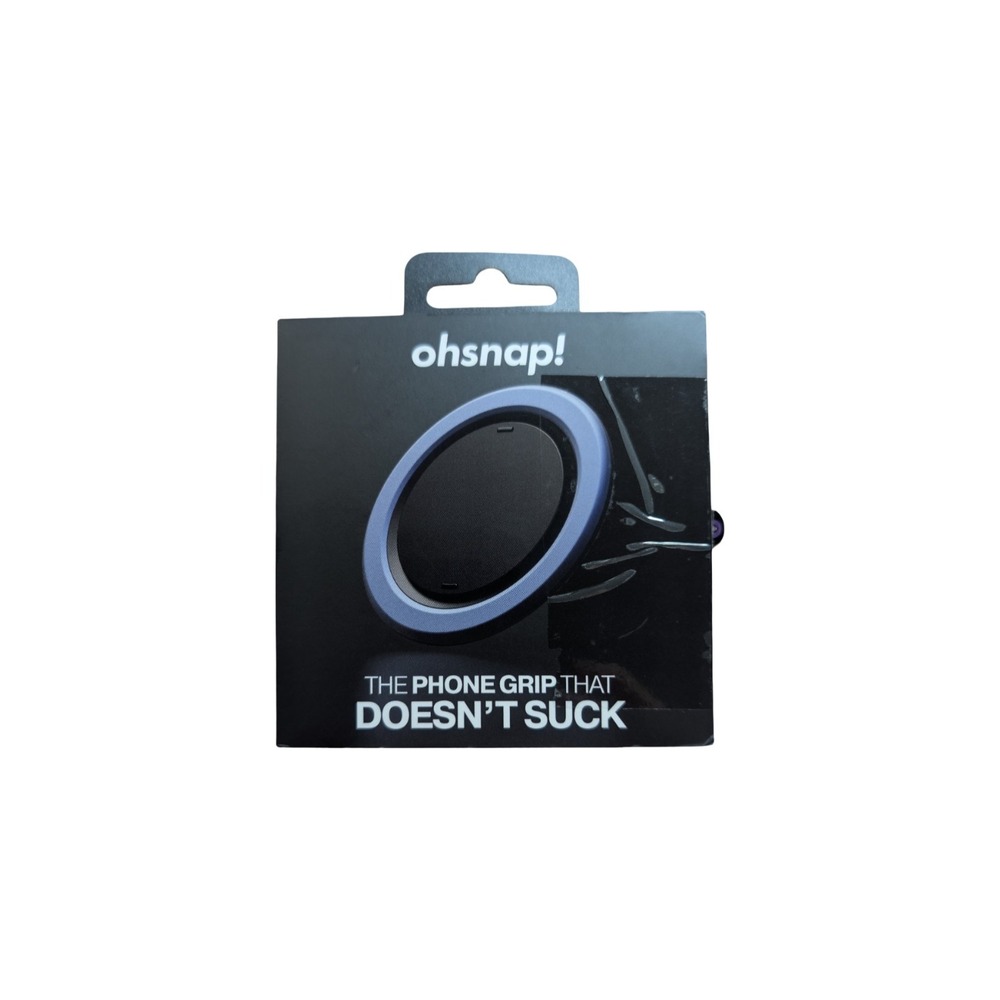 Gg1-O‎ OhSnap Magnetic Ultra Thin Grip & Stand Magsafe Charge-thru Insomnia Blue